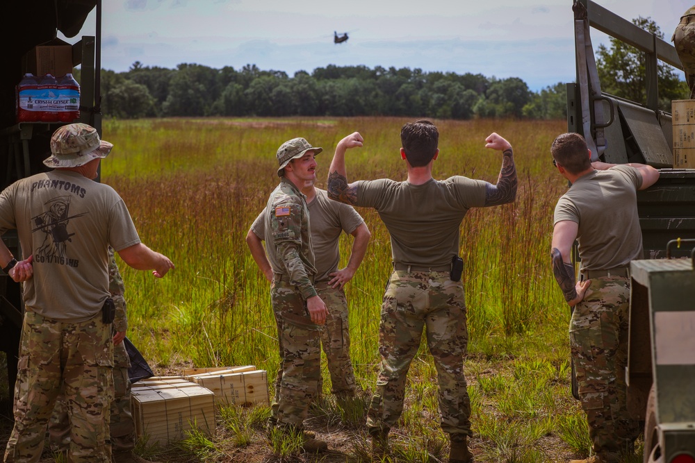 106th Aviation Regiment Conducts Aerial Gunnery at Camp Ripley