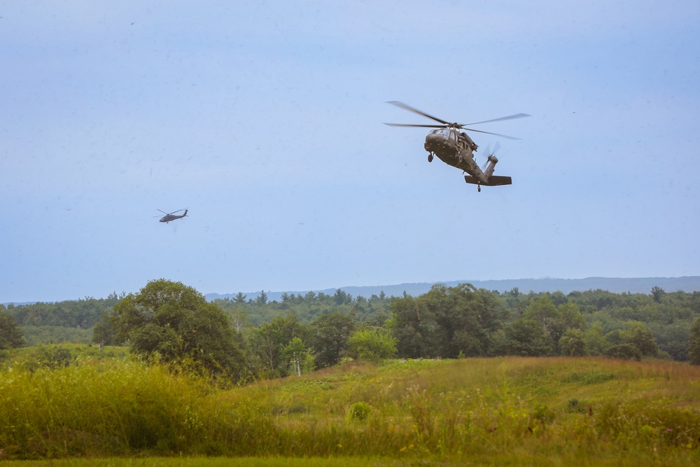 106th Aviation Regiment Conducts Aerial Gunnery at Camp Ripley