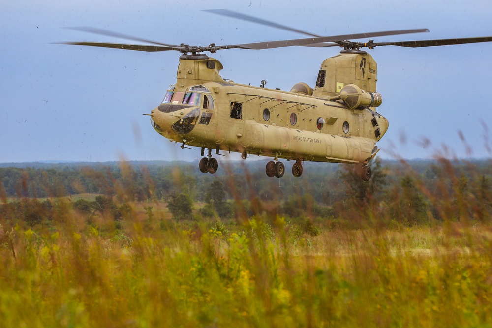 106th Aviation Regiment Conducts Aerial Gunnery at Camp Ripley