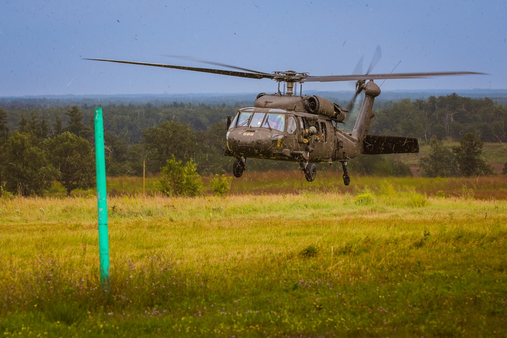 106th Aviation Regiment Conducts Aerial Gunnery at Camp Ripley