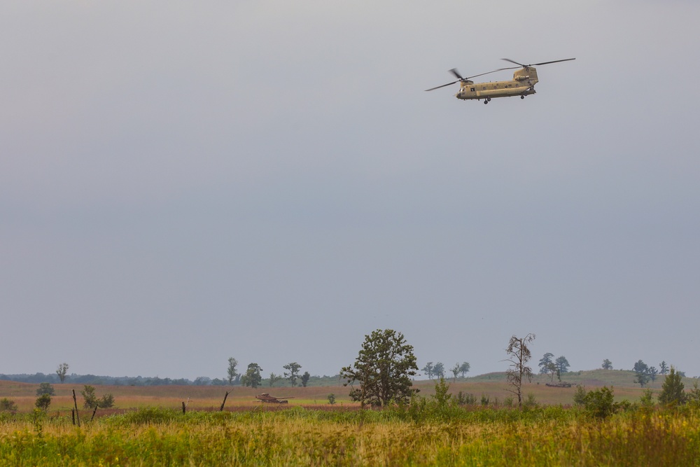 106th Aviation Regiment Conducts Aerial Gunnery at Camp Ripley
