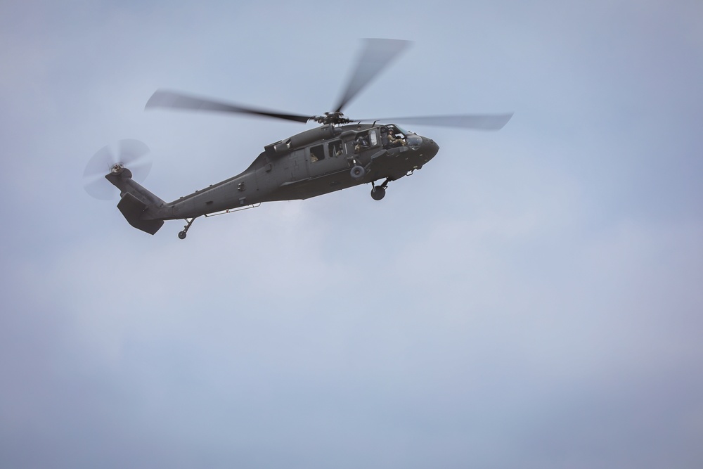 106th Aviation Regiment Conducts Aerial Gunnery at Camp Ripley