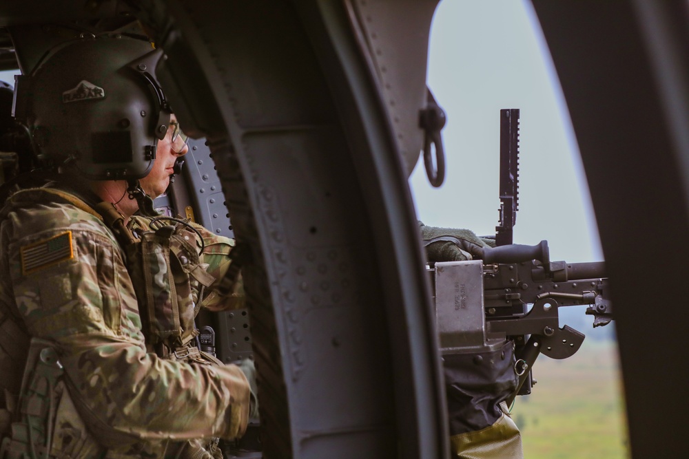 106th Aviation Regiment Conducts Aerial Gunnery at Camp Ripley