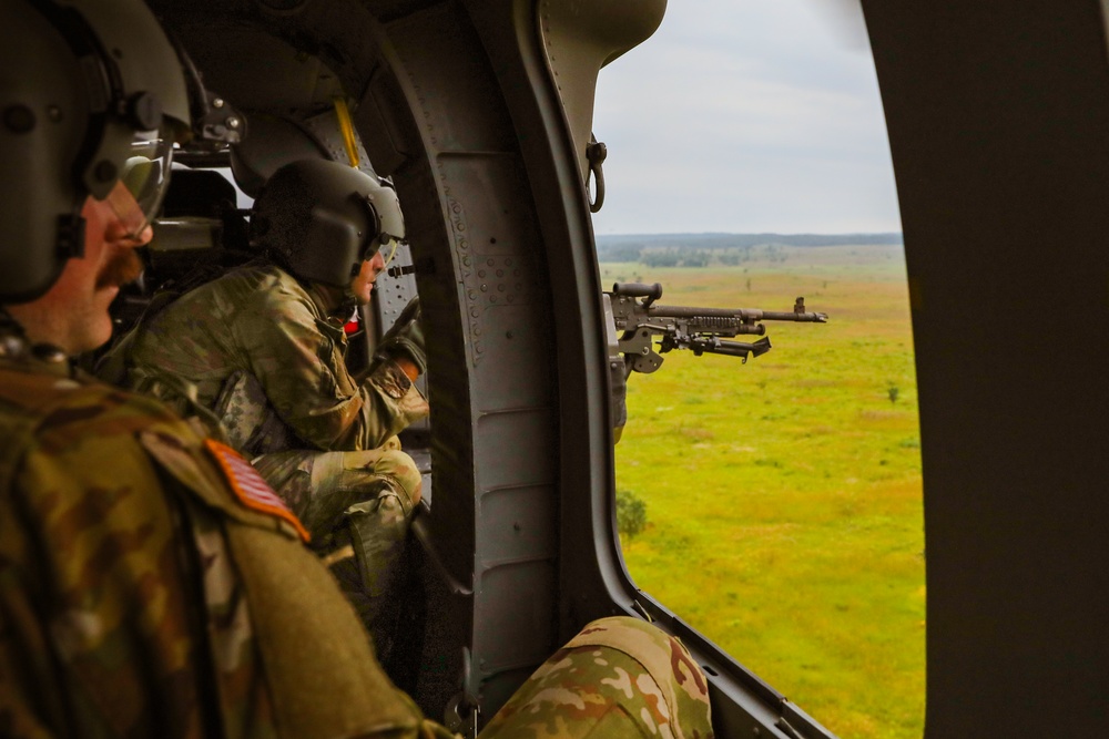 106th Aviation Regiment Conducts Aerial Gunnery at Camp Ripley