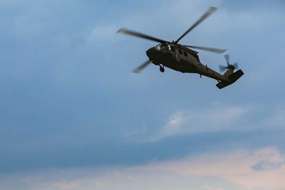 106th Aviation Regiment Conducts Aerial Gunnery at Camp Ripley