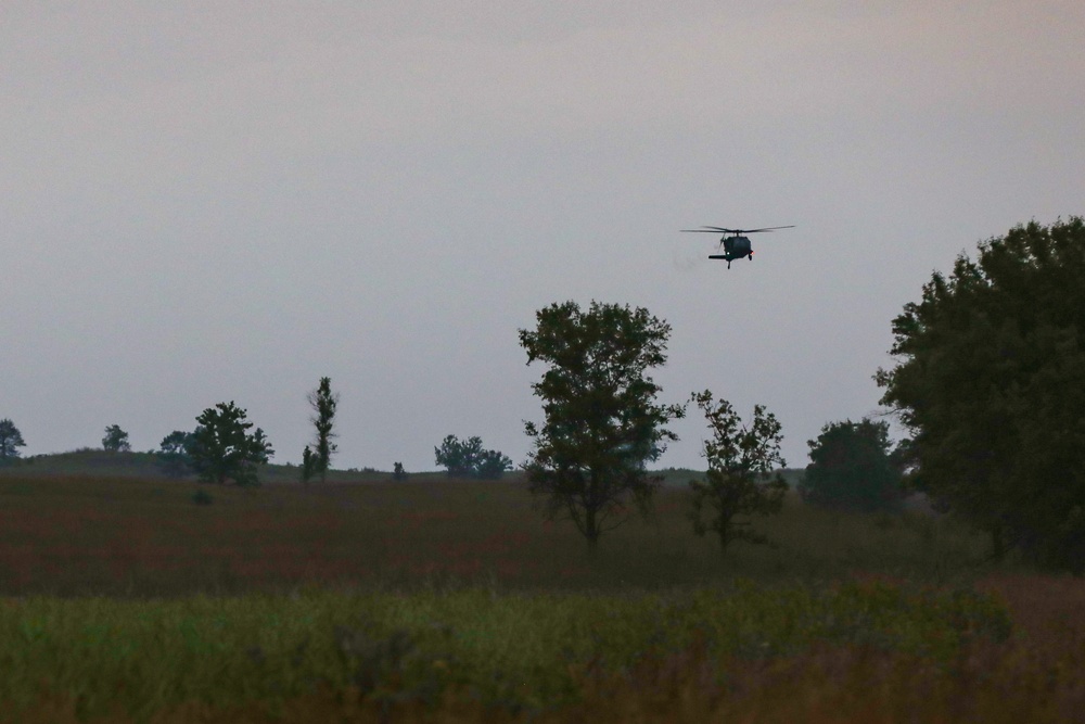 106th Aviation Regiment Conducts Aerial Gunnery at Camp Ripley