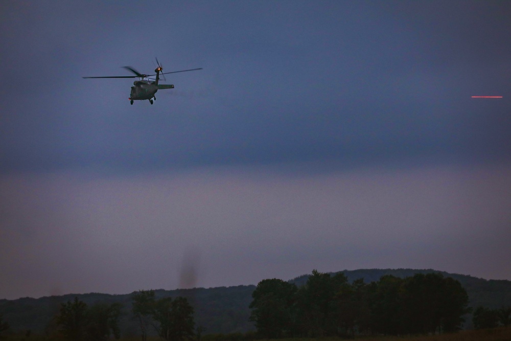 106th Aviation Regiment Conducts Aerial Gunnery at Camp Ripley