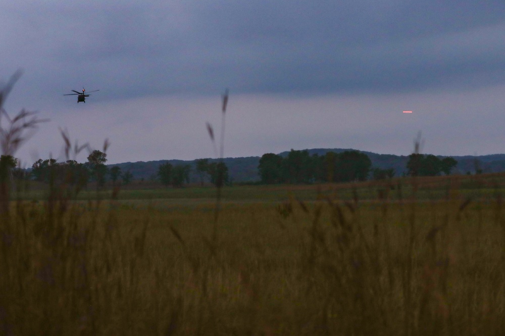 106th Aviation Regiment Conducts Aerial Gunnery at Camp Ripley