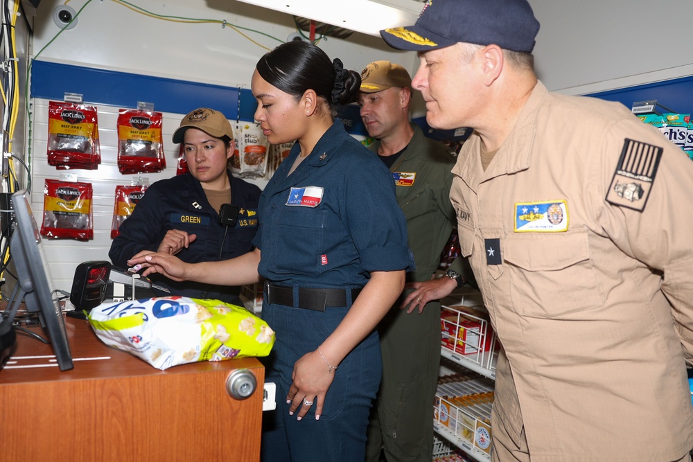 USS San Antonio opens self-serve mini mart