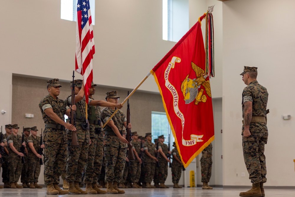 Combat Logistics Regiment 2; Relief and Appointment