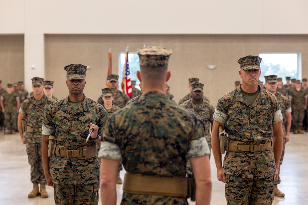 Combat Logistics Regiment 2; Relief and Appointment