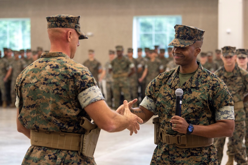 Combat Logistics Regiment 2; Relief and Appointment