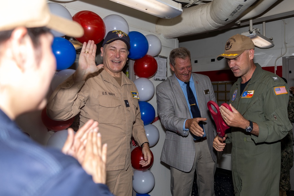 USS San Antonio opens self-serve mini mart
