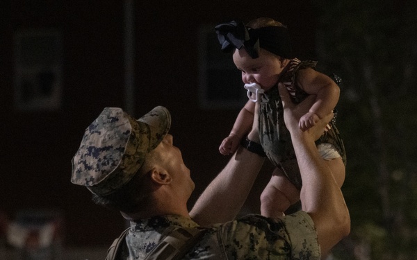 1st Battalion, 2d Marine Regiment unit deployment program homecoming