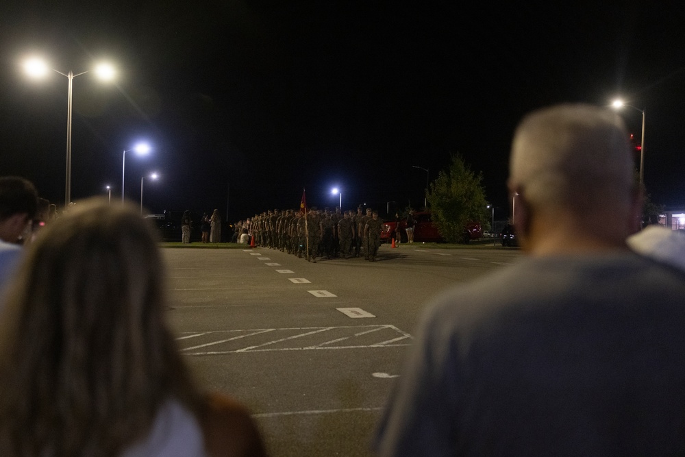 1st Battalion, 2d Marine Regiment unit deployment program homecoming