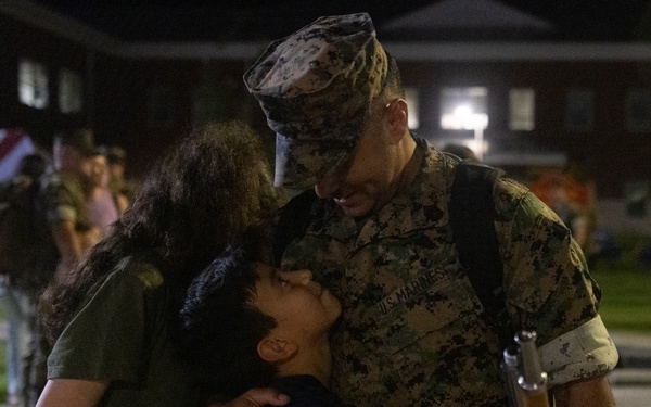 1st Battalion, 2d Marine Regiment unit deployment program homecoming