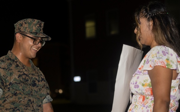 1st Battalion, 2d Marine Regiment unit deployment program homecoming