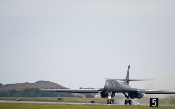 U.S. Air Force B-1B Lancer arrive in Norway for Bomber Task Force Europe
