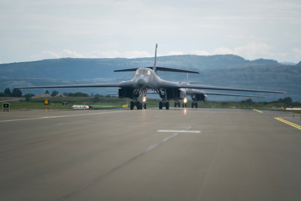 345th EBS support BTF operations in Norway
