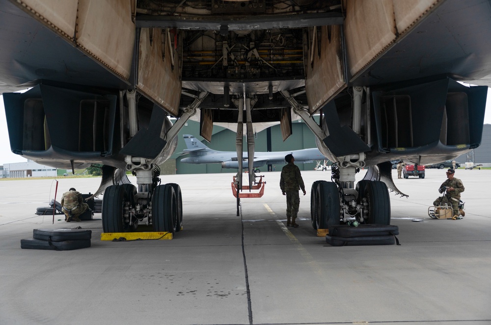 345th EBS support BTF operations in Norway