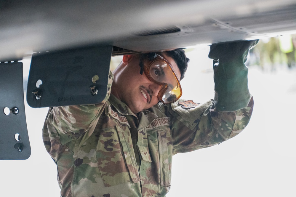 345th EBS support BTF operations in Norway