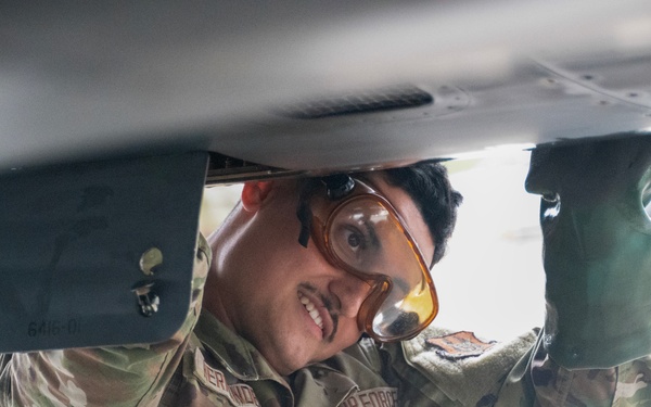 345th EBS support BTF operations in Norway