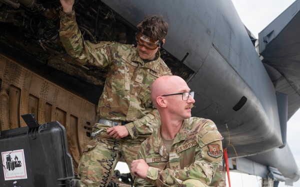 345th EBS support BTF operations in Norway