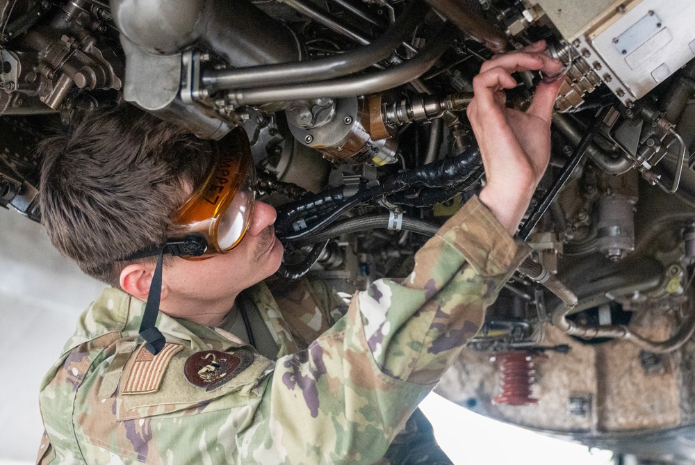 345th EBS support BTF operations in Norway