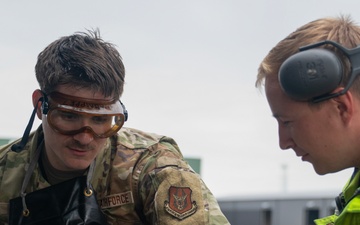 345th EBS support BTF operations in Norway