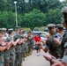 U.S. Marines Welcome Students Back to School