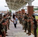 U.S. Marines Welcome Students Back to School