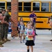 U.S. Marines Welcome Students Back to School