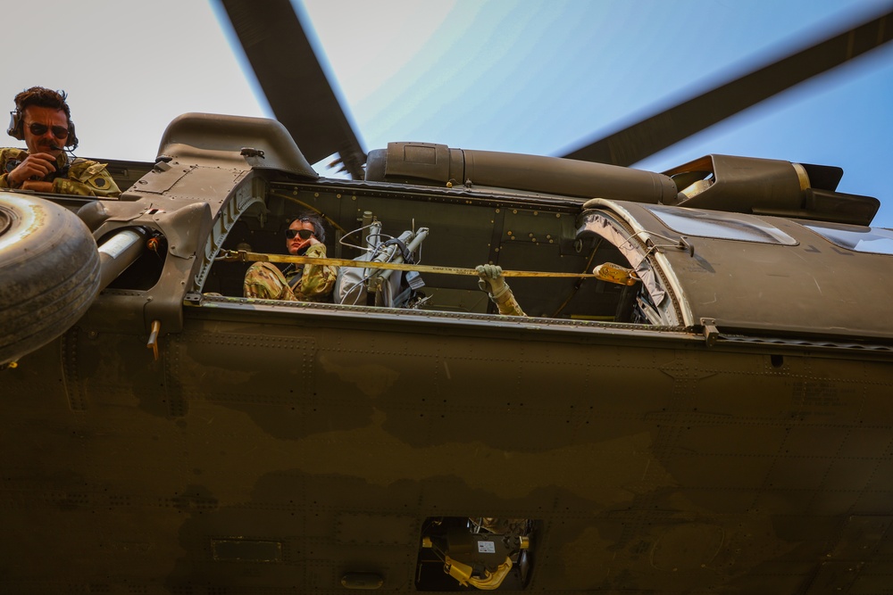 106th Aviation Regiment Conducts Sling-Load Training at Camp Ripley