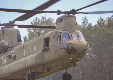106th Aviation Regiment Conducts Sling-Load Training at Camp Ripley