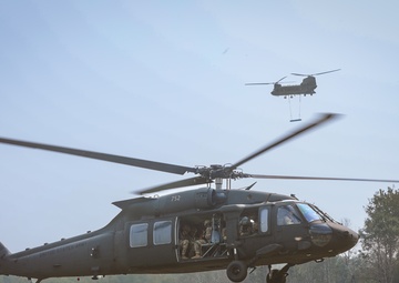 106th Aviation Regiment Conducts Sling-Load Training at Camp Ripley