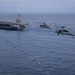 Deployed HSC-9 Holds Aerial Change of Command