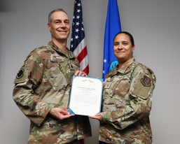 Citizen Airman renders care to injured woman while camping, earning medal