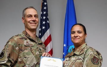 Citizen Airman renders care to injured woman while camping, earning medal