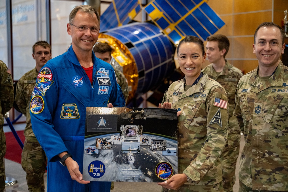 Brig. Gen. Hague Visits Buckley