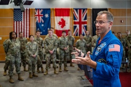 Brig. Gen. Hague Visits Buckley