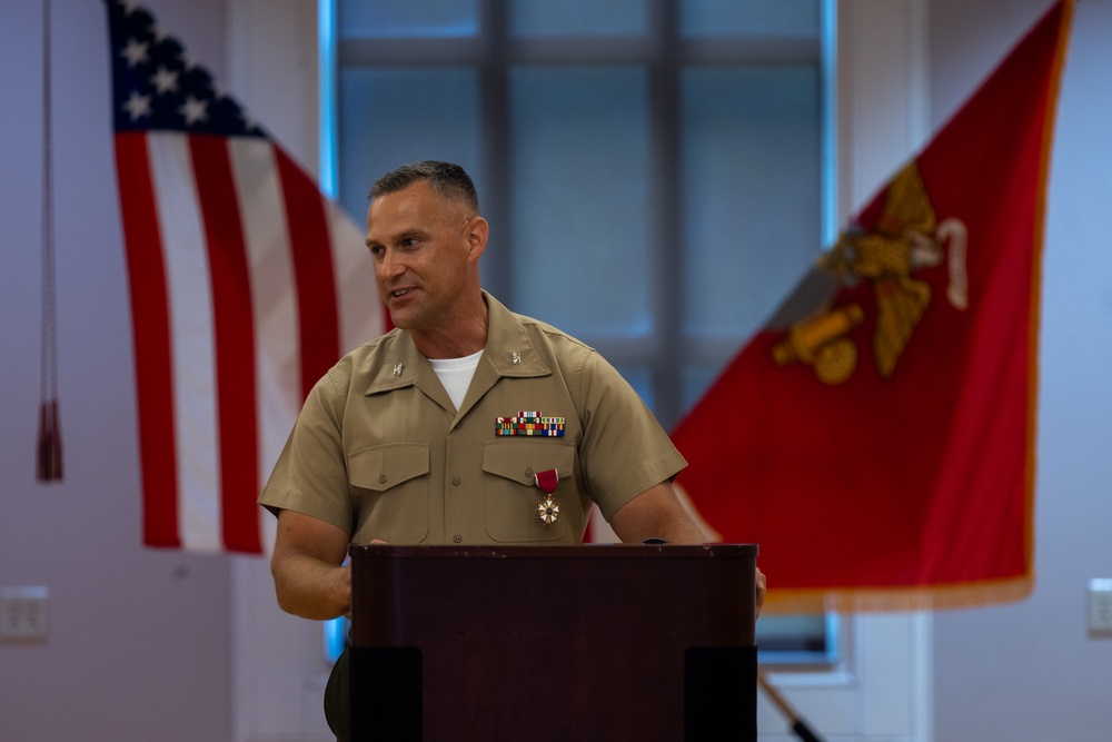 Col. Kilian retires after 22 years of service