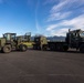 U.S. Marines with 3rd Bn., 4th Marines, move equipment and personnel during Arctic Edge 25