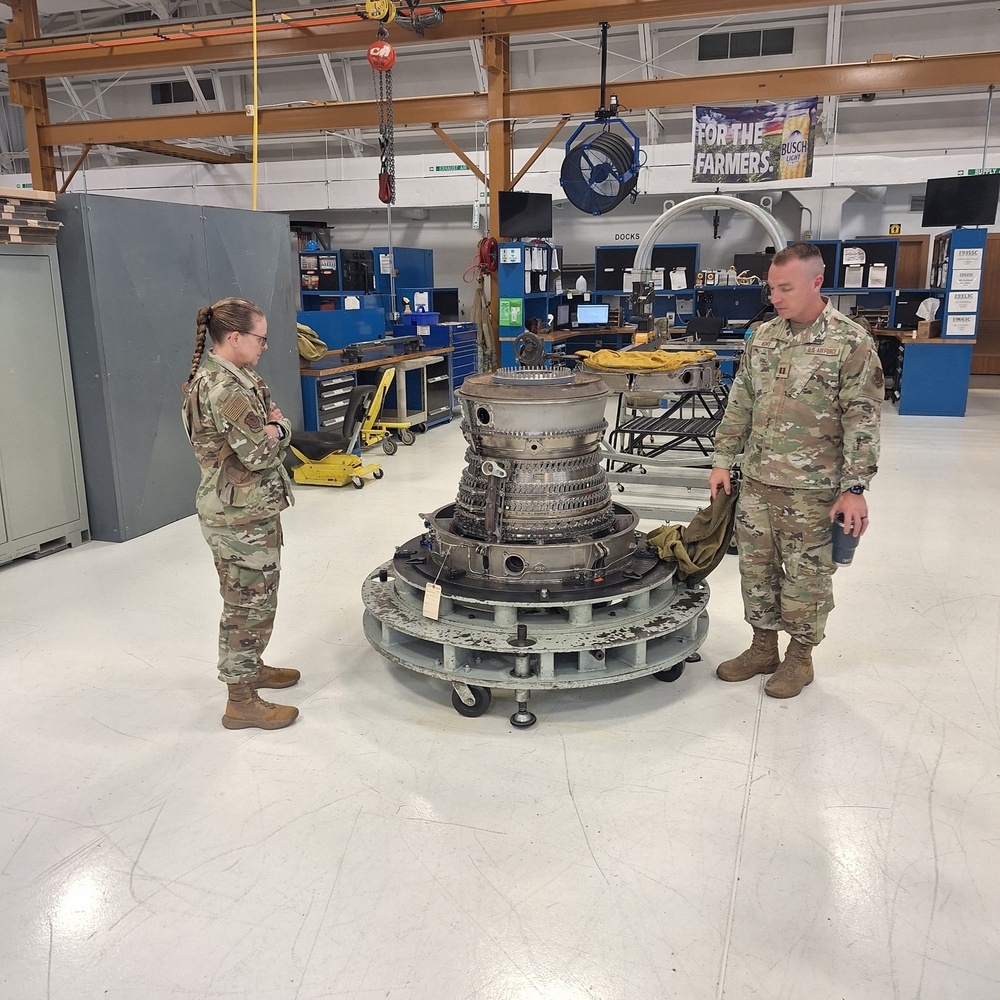 AFLCMC PM Visits 183rd Centralized Repair Facility