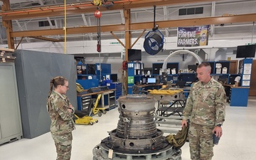 AFLCMC PM Visits 183rd Centralized Repair Facility