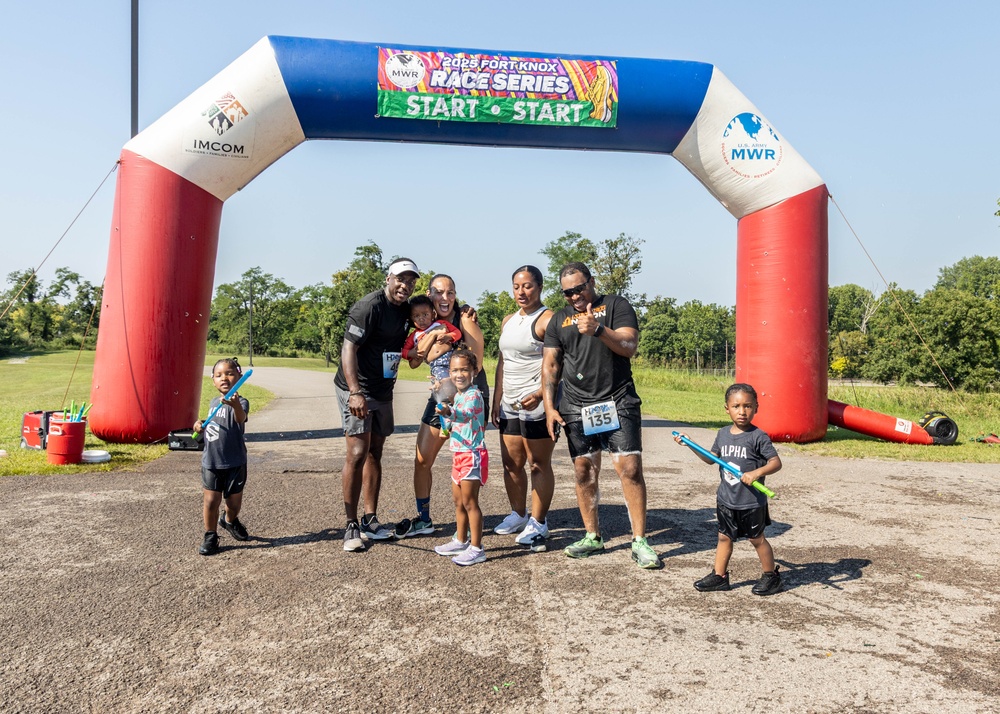 Fort Knox DFMWR makes a splash with annual H2O Fun Run