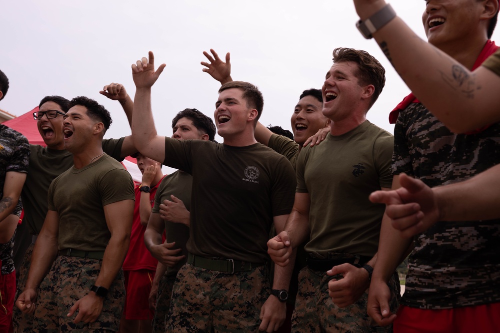 2/23 Marines and ROK Marines Celebrate the End of KMEP 25.2 with a Friendly Competition