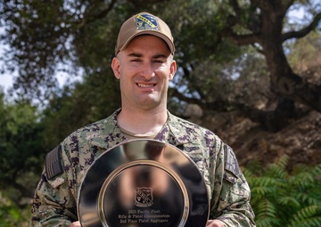 NPS Student Earns Spot on U.S. Navy Pistol Team