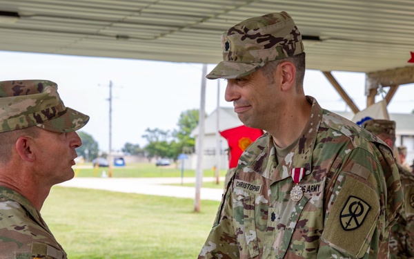 821st Transportation Battalion Change of Command 2025