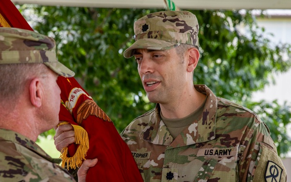 821st Transportation Battalion Change of Command 2025