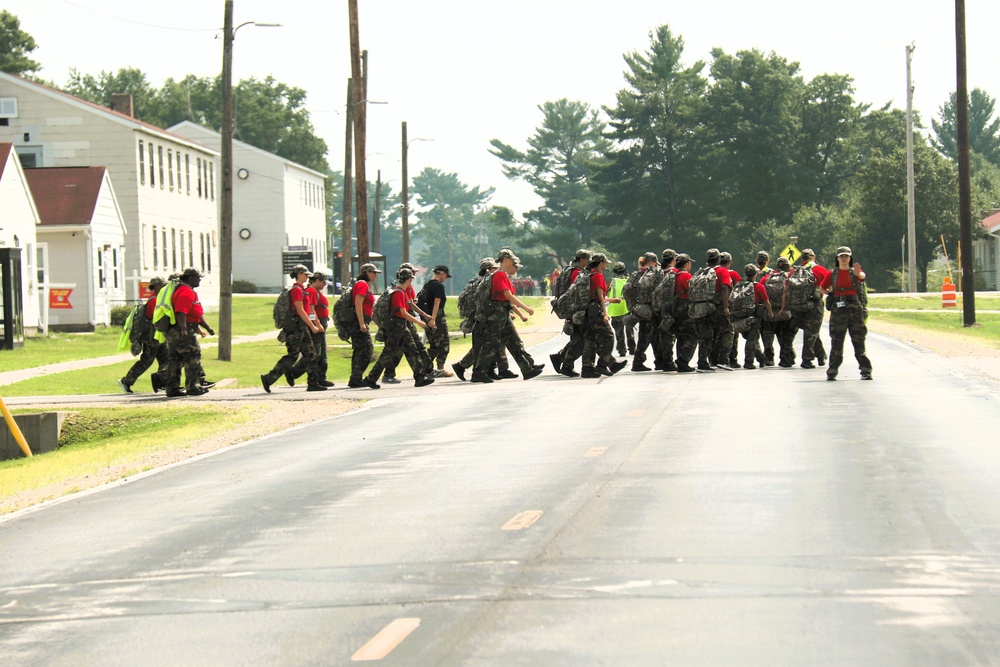 Wisconsin Challenge Academy class 55 in action